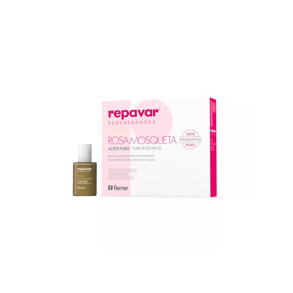 "Repavar Regenerate" grynas erškėtuogių aliejus 15ml