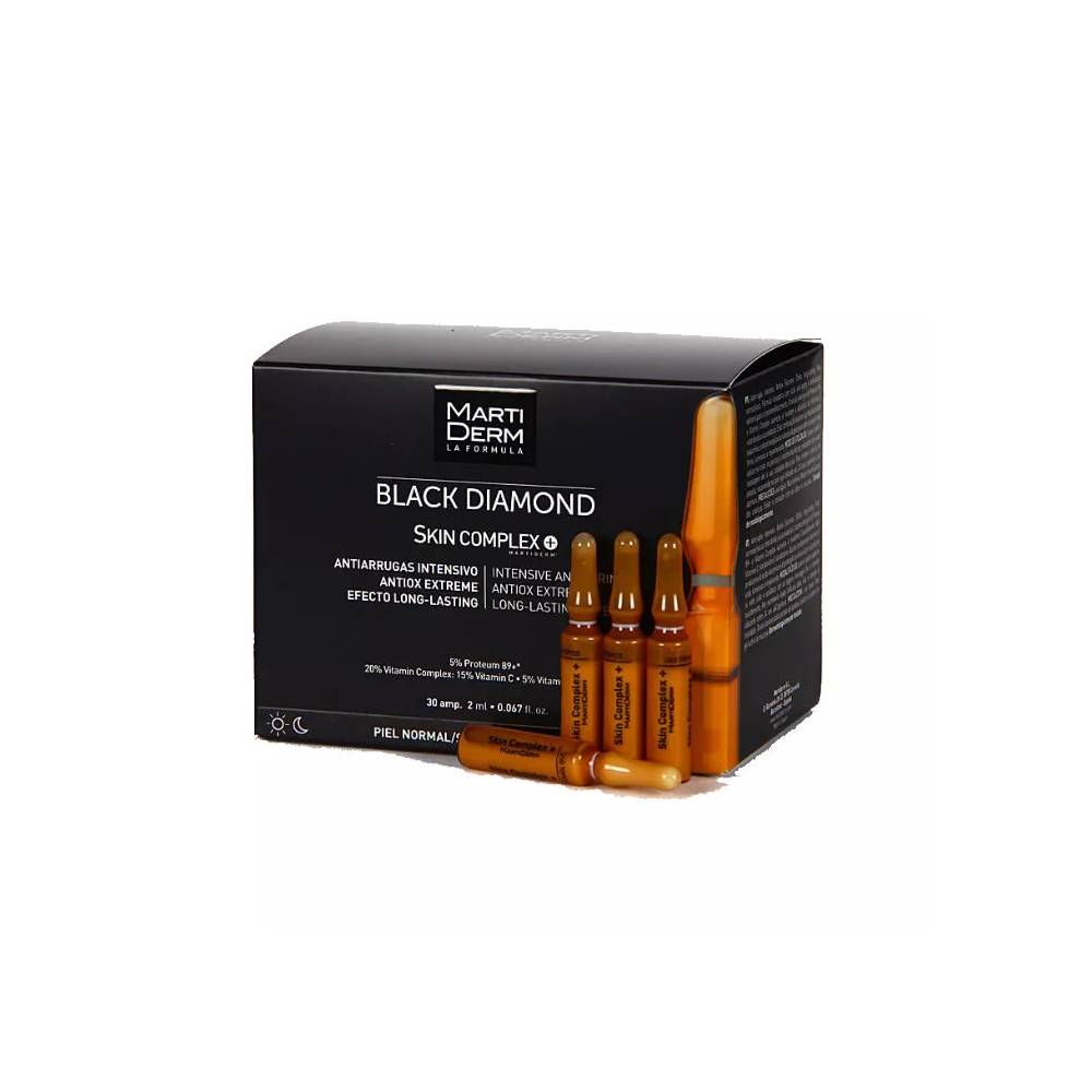 "Martiderm Black Diamond Skin Complex+" 30 buteliukų