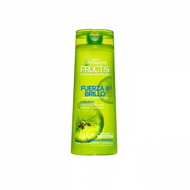 "Garnier Fructis" šampūnas blizgantiems plaukams 360ml