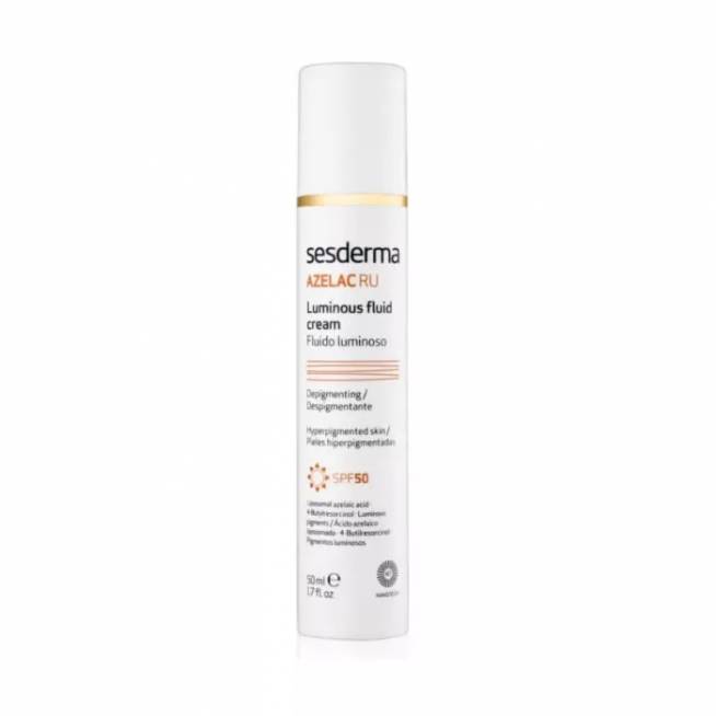 "Sesderma Azelac Ru Luminous Fluid Cream Depigmenting Spf50 50ml