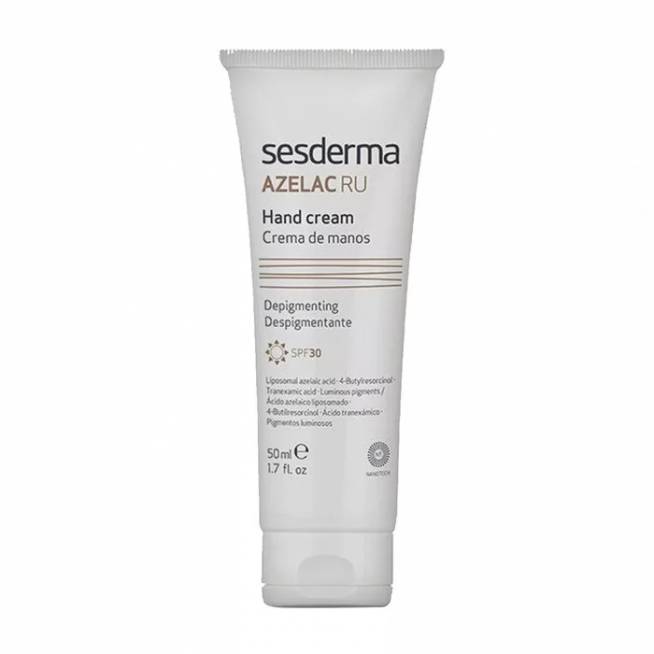 Sesderma Azelac Ru rankų kremas Depigmentuojantis Spf30 50ml