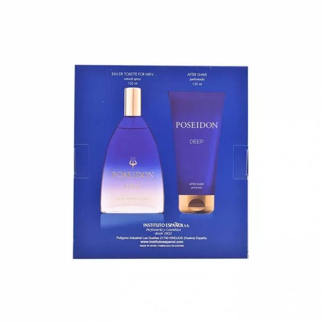 Institito Español Poseidon Deep Eau De Toilette Spray 150ml rinkinys 2 vnt