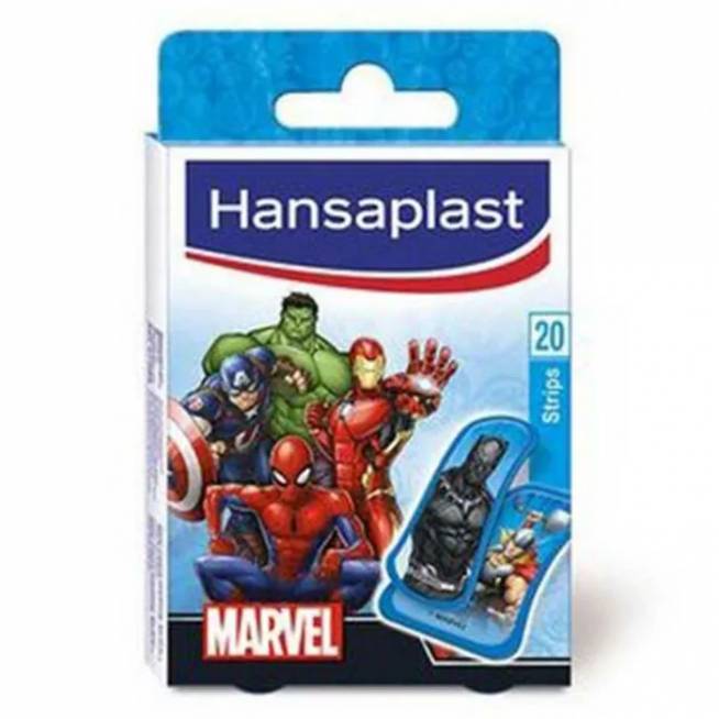 "Hansaplast Kids Marvel" 20 padažų