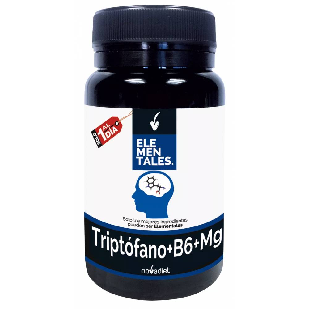 Naujasis triptofanas Vit B6 Mg 30 Vcaps