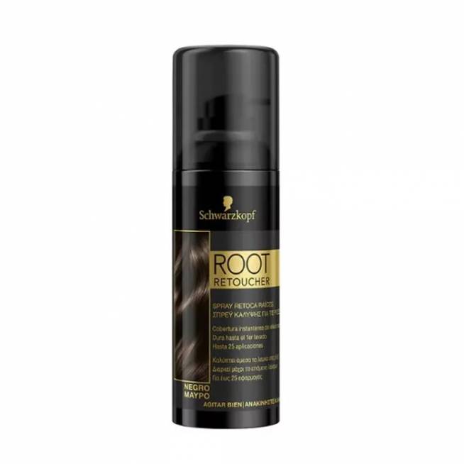 "Schwarzkopf Root Retoucher Black Spray" 120ml