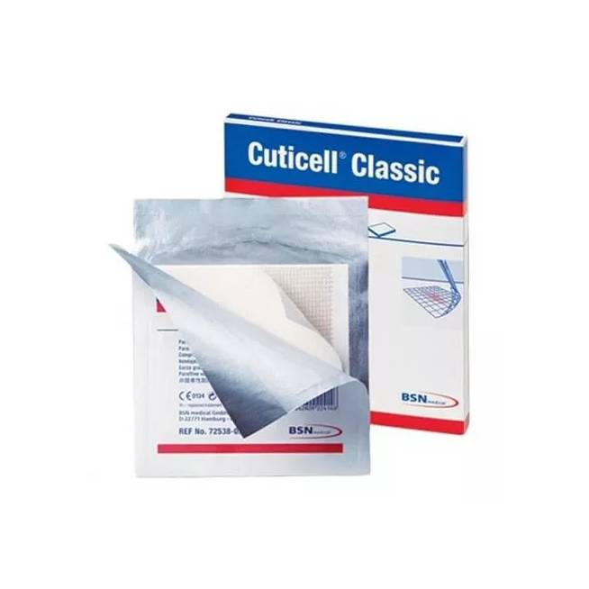 Cuticell Gasa Parafinada 5x5 cm 5 vienetai Bsn Medical