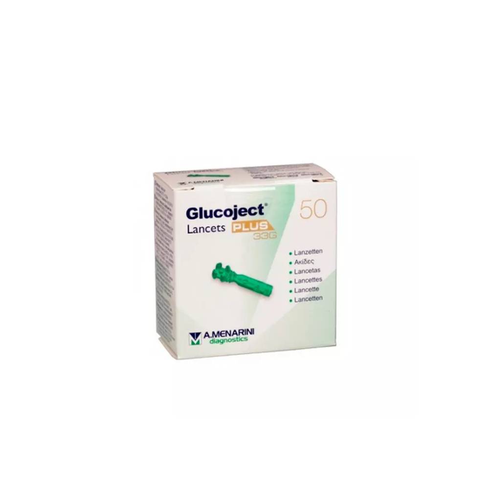 Menarini Glucoject 50 Lancets Plus 33g 