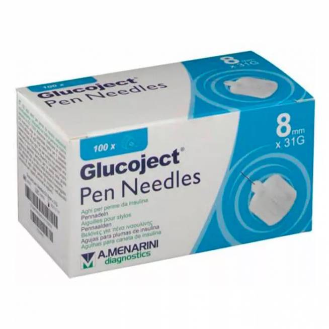 Menarini Glucoject insulino adata 31gx8mm 100 vnt