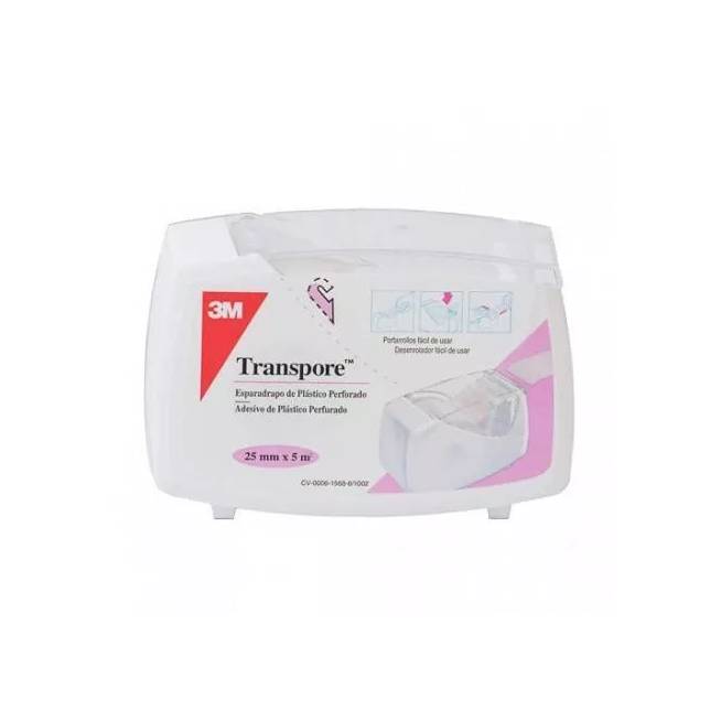 Ioox Transpore Esparadrapo Blanco 5 M X 2,5 cm 3 m