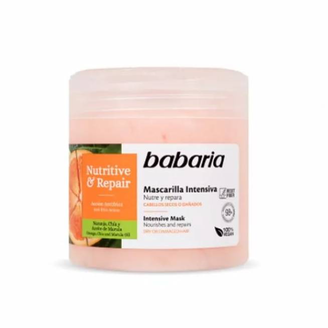 "Babaria Nutritive & Repair" intensyvi sausų plaukų kaukė 400 ml