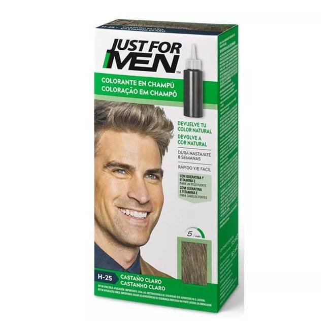 "Just For Men" šampūnas-į plaukų dažus Šviesiai ruda 66ml