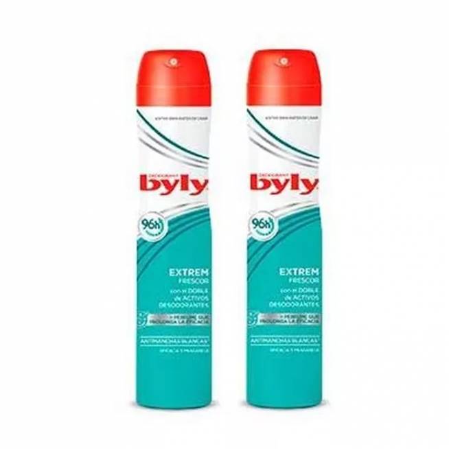 "Byly Extrem Frescor" dezodorantas purškiklis 2x200ml