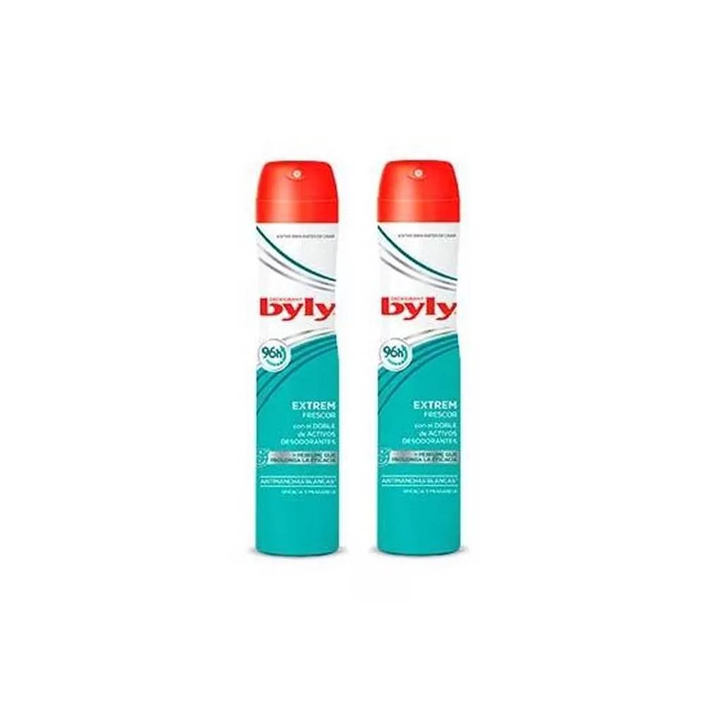 "Byly Extrem Frescor" dezodorantas purškiklis 2x200ml