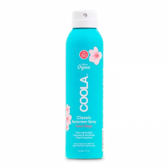 "Coola Classic Body" organinis apsauginis purškiklis nuo saulės Spf50 Guava Mango 177ml