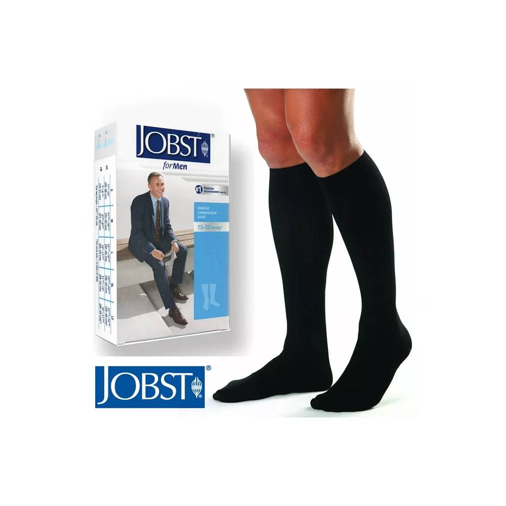 Jobst Sportinės kojinės Black Grey M