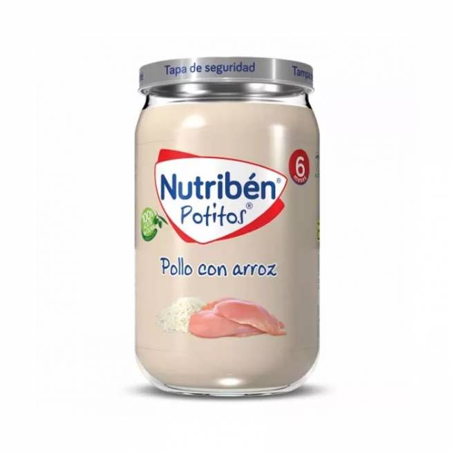 Nutribén Vištiena su ryžiais 235g 