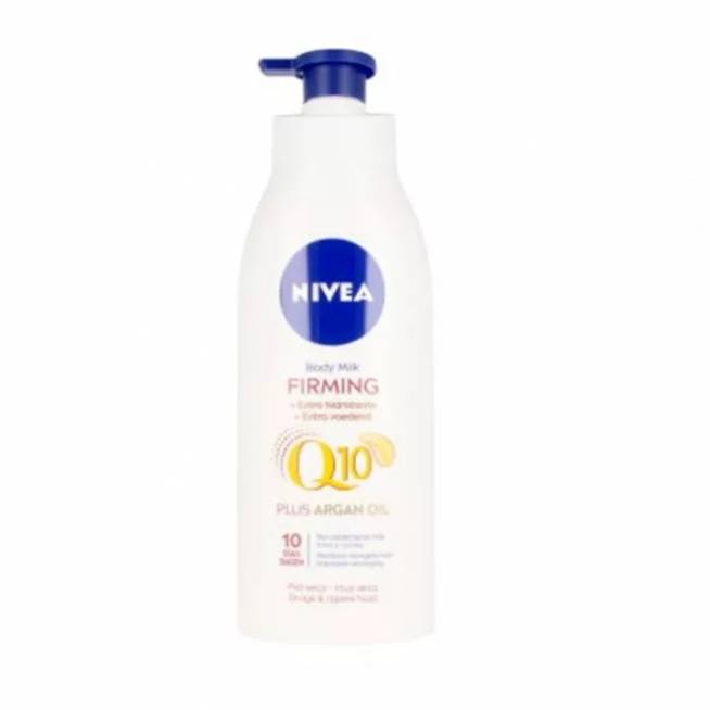 "Nivea Q10 + Argano aliejus" stangrinamasis kūno pienelis 400ml