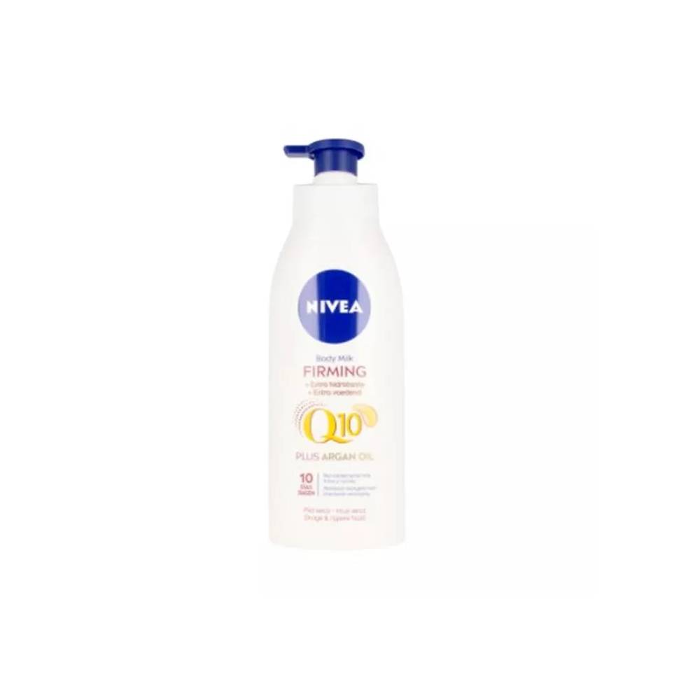 "Nivea Q10 + Argano aliejus" stangrinamasis kūno pienelis 400ml