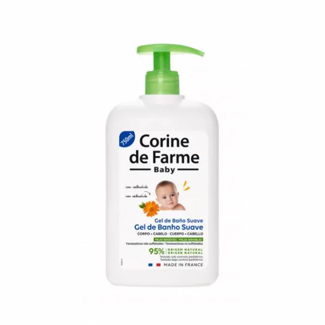 "Corine de Farme Baby Gentle" švelnus dušo gelis 750ml