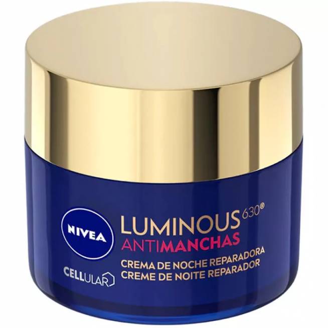 Nivea Luminous 630 Luminous 630 atkuriamasis naktinis kremas nuo dėmių 40ml