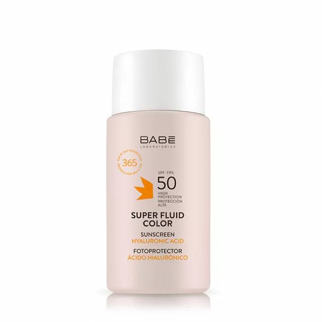 "Babe Face Photoprotector Fluid Colour Spf50" 50ml