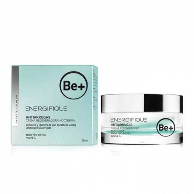 "Be+ Energifique" naktinis regeneruojantis kremas nuo raukšlių 50ml