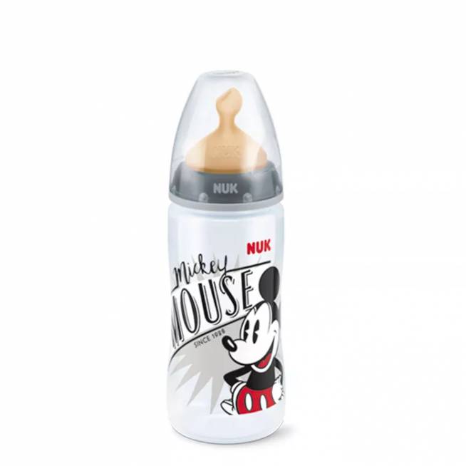 Nuk Kūdikių buteliukas First Choice PP Mickey Mouse M Latex 300ml