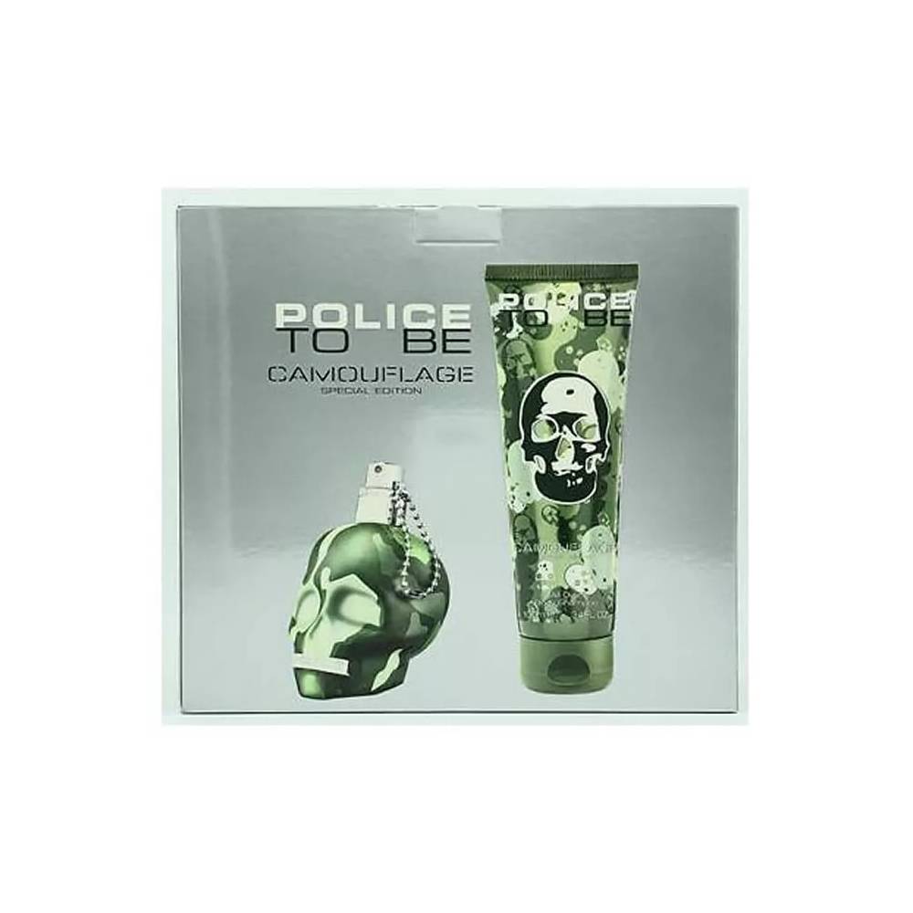 Police To Be Camouflage Eau De Toilete Spray 40ml 2 dalių rinkinys