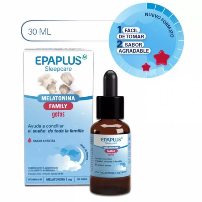 "Epaplus Sleep Melatonin Family Drops" 30ml