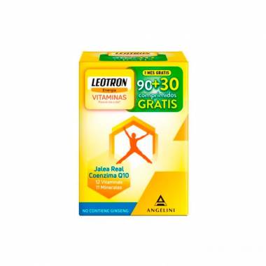 Leotron Vitaminai 90+30 tablečių 