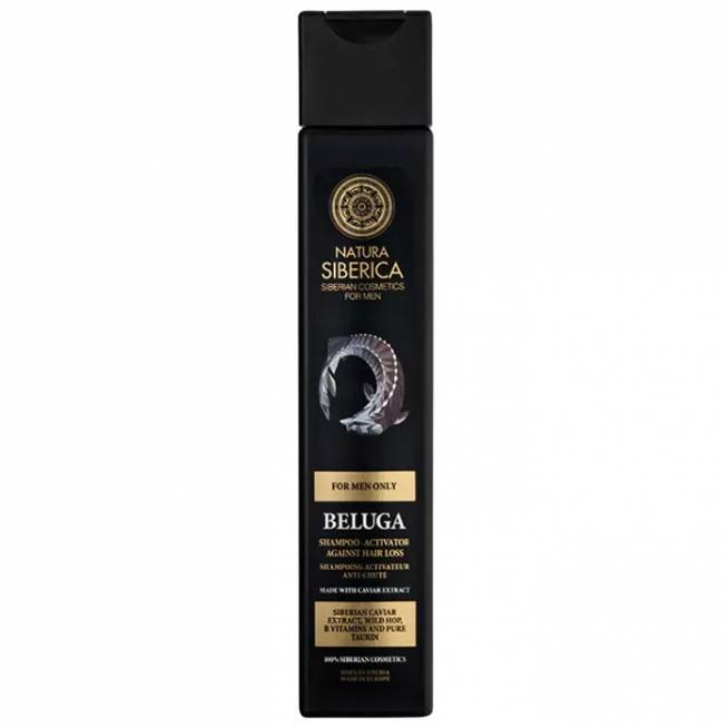 Natura Siberica Beluga šampūnas nuo plaukų slinkimo 250ml