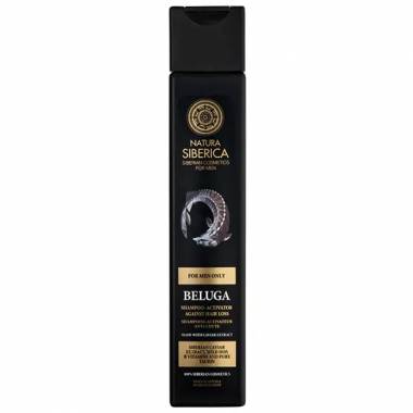 Natura Siberica Beluga šampūnas nuo plaukų slinkimo 250ml