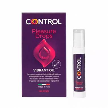 Control Pleasure Drops Vibrant Oil 10ml