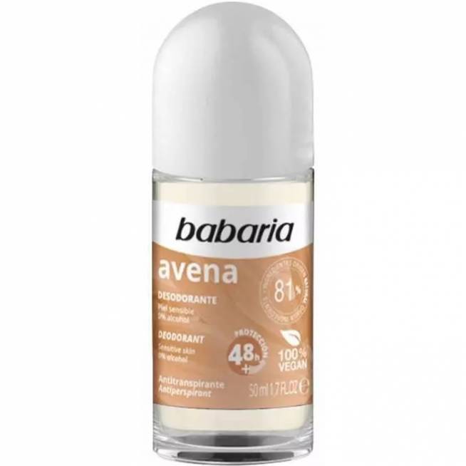 Babaria dezodorantas Avena Roll On 50ml