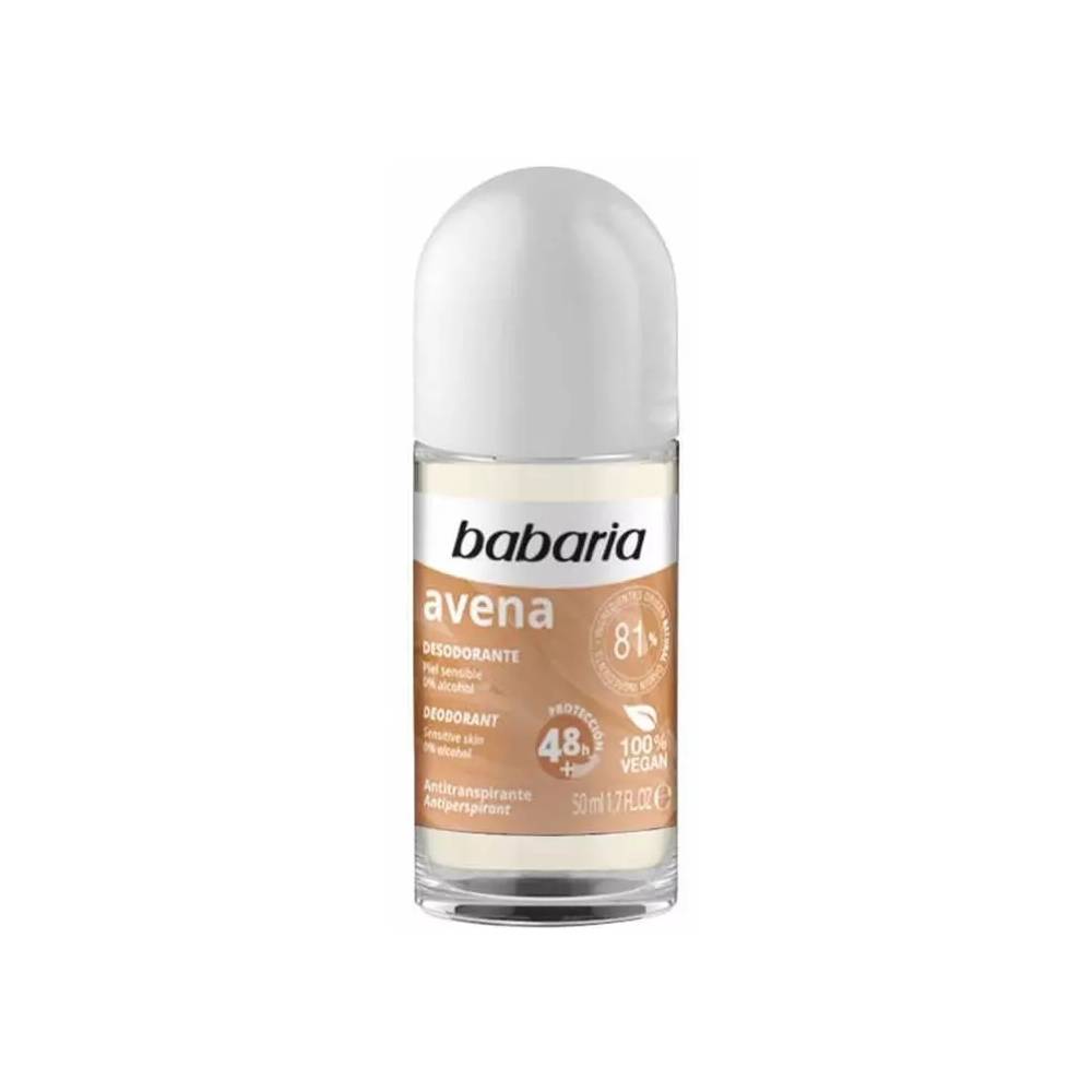 Babaria dezodorantas Avena Roll On 50ml