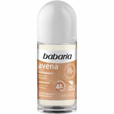 Babaria dezodorantas Avena Roll On 50ml