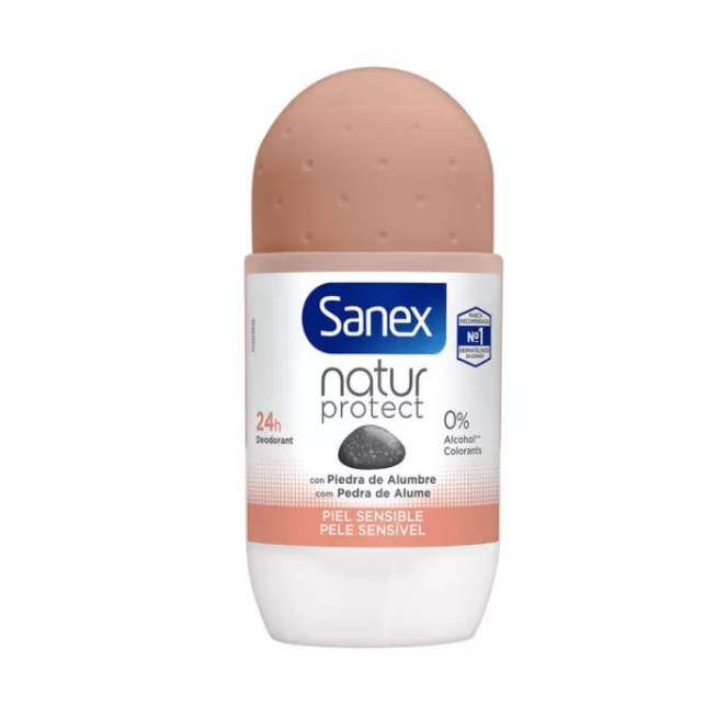 "Sanex" dezodorantas Natur Protect Sensitive Skin 24h 0% alkoholio 50ml