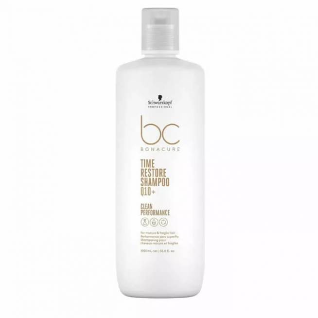 Schwarzkopf Bc Time Restore Q10 šampūnas 1000ml