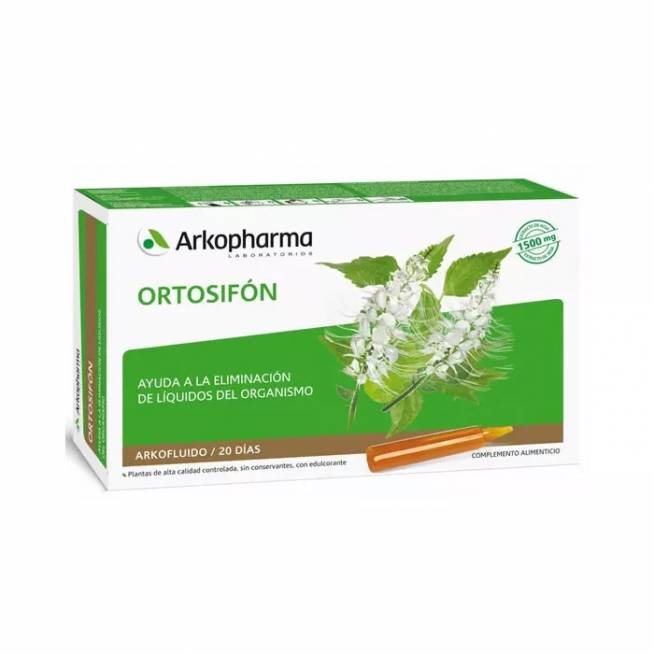 Arkopharma Arkofluido Ortosifon 20 ampulių