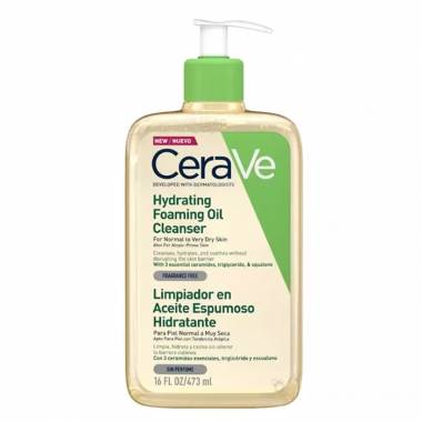 "Cerave" drėkinamasis putojantis valomasis aliejus 473ml