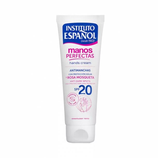 Instituto Español Rankų kremas nuo tamsių dėmių Spf20 75ml