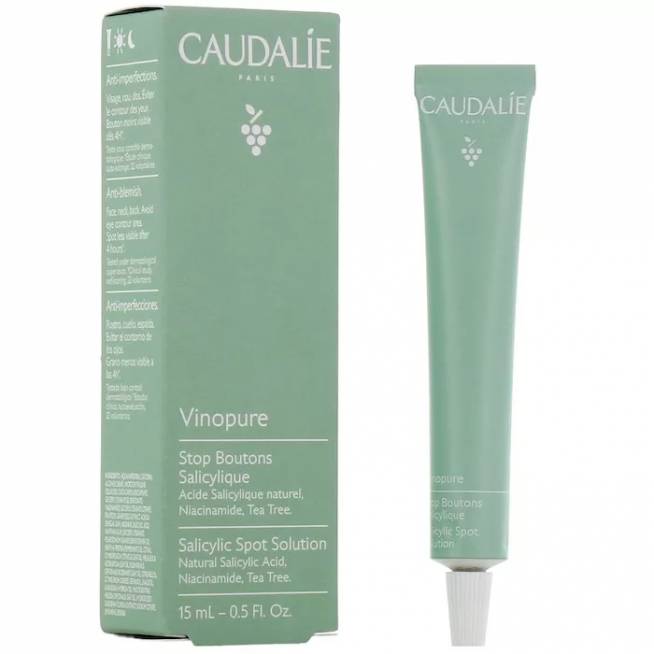 "Caudalie Vinopure" salicilo dėmių tirpalas 15ml