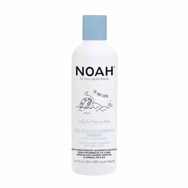 "Noah Kids" vonios gelis ir šampūnas 250ml