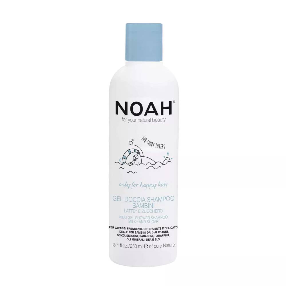 "Noah Kids" vonios gelis ir šampūnas 250ml