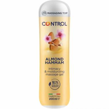 "Control" migdolų pieno masažo gelis 200ml