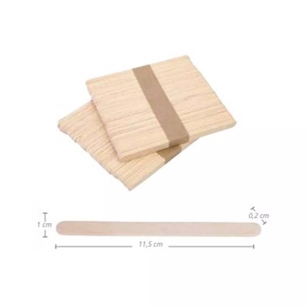 Eurostil Madera Bolsa De Espatulas 115x110mm Pack 100un