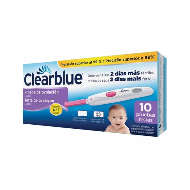 "Clearblue" ovuliacijos testas 10 vienetų 