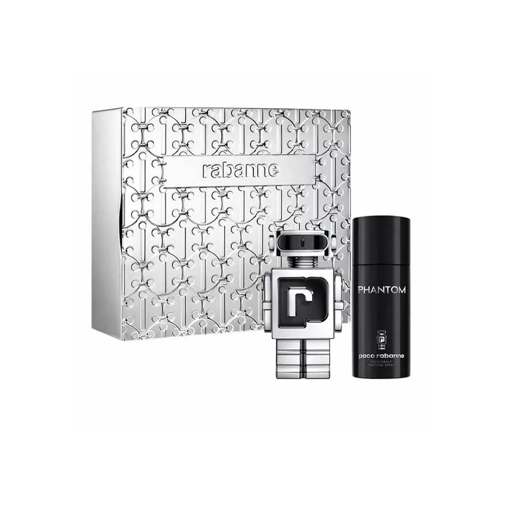 Paco Rabanne Phantom Eau De Toilette Spray 100ml rinkinys 2 vnt