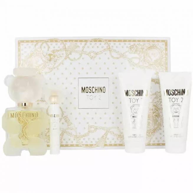 Moschino Toy 2 Eau De Parfum Spray 100ml rinkinys 4 vnt