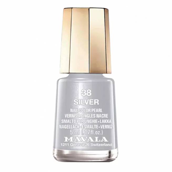 Mavala nagų lakas 38 Silver 5ml